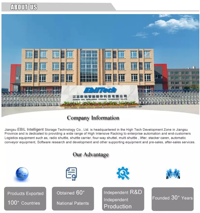 Open Conventional Ebiltech OEM, ODM Nanjing, China Industrial Drive Through Rack