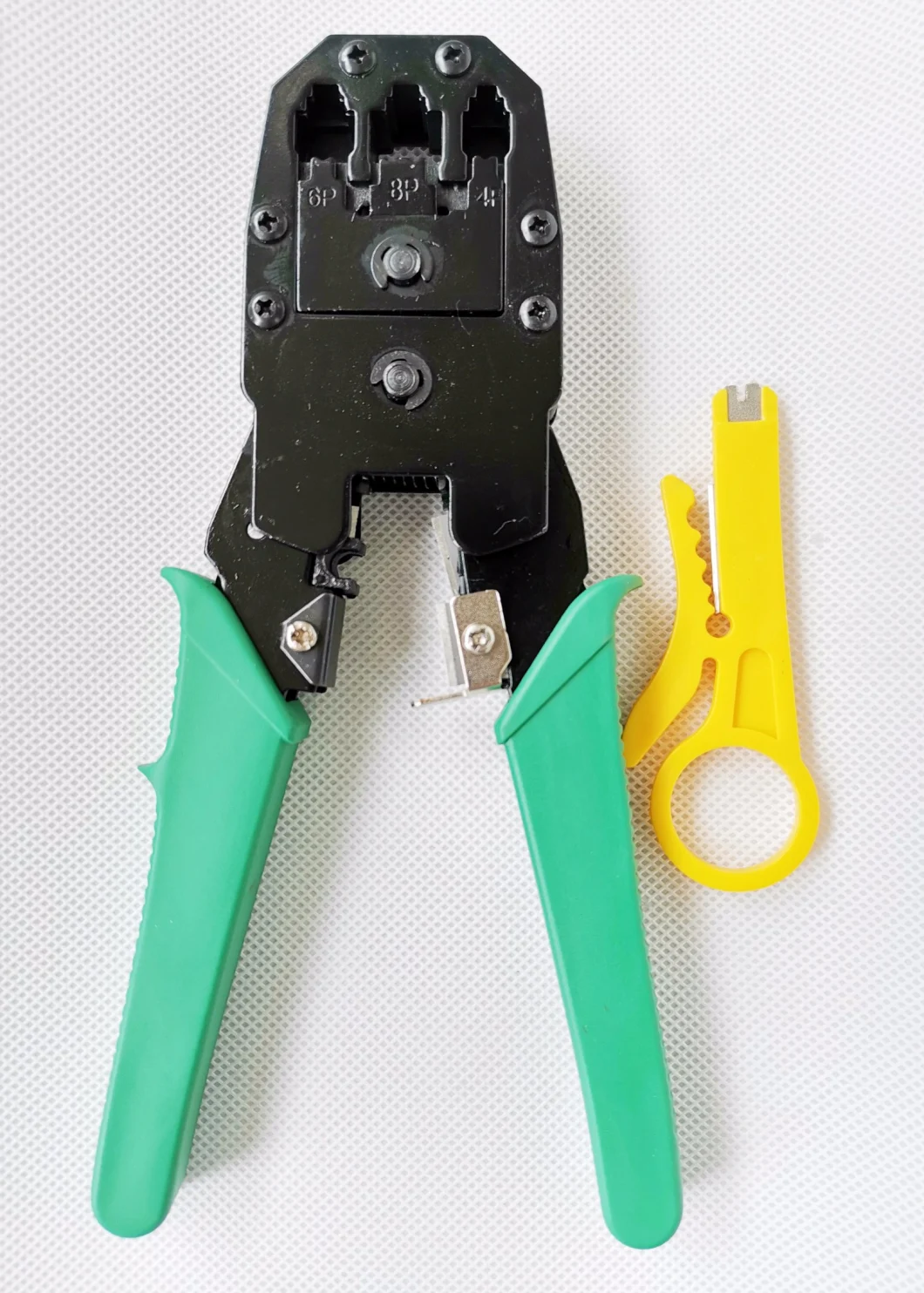 4p 6p 8p 3 in 1 Networking Ethernet Stripper Wire Stripping Network Tool Wire Cutter Cable Modualr RJ45 Crimper Tool