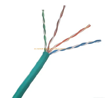 Hochwertiges Hochgeschwindigkeits-0,511-mm-Massiv-LSZH-PVC-UTP-Netzwerkkabel für den Innenbereich, Cat5e, RoHS