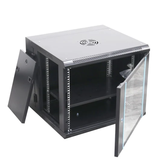 Netzwerk-Rackmount-9U-Rackschrank mit zwei Abschnitten zur Wandmontage mit CE/RoHS