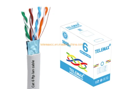 Netzwerkkabel LAN-Kabel UTP FTP CAT6 23AWG Kommunikationskabel Ethernet-Kabel