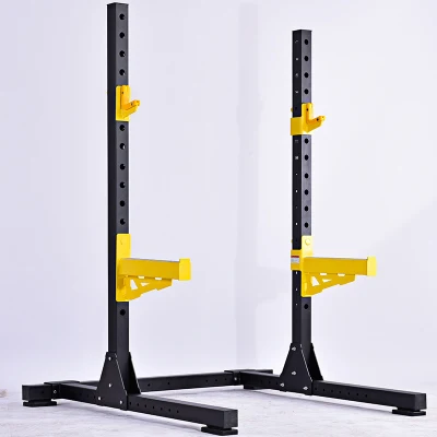 China Hot Sale Fitnessgeräte Squat Rack Gym Fitness Training Rack Funktionsgeräte Offener, verstellbarer Squat Rack