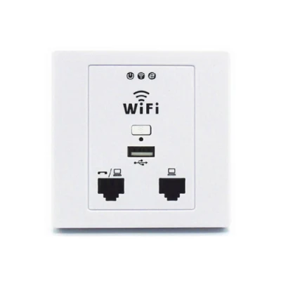 Wall Ap Wireless Access Point Signal Booster WiFi Face Plate Socket